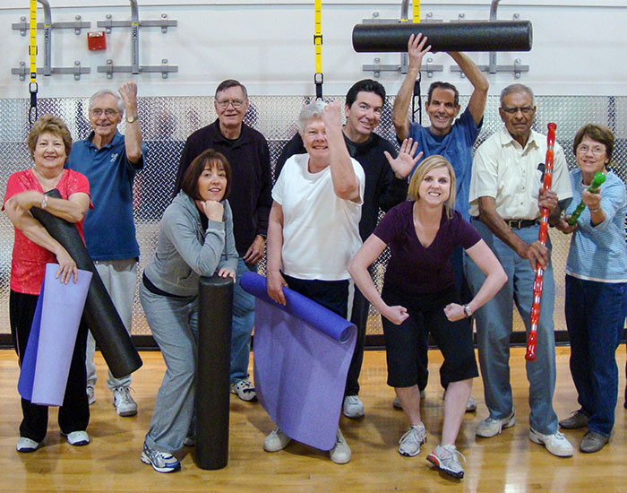 Parkinsons in Balance fitness classes